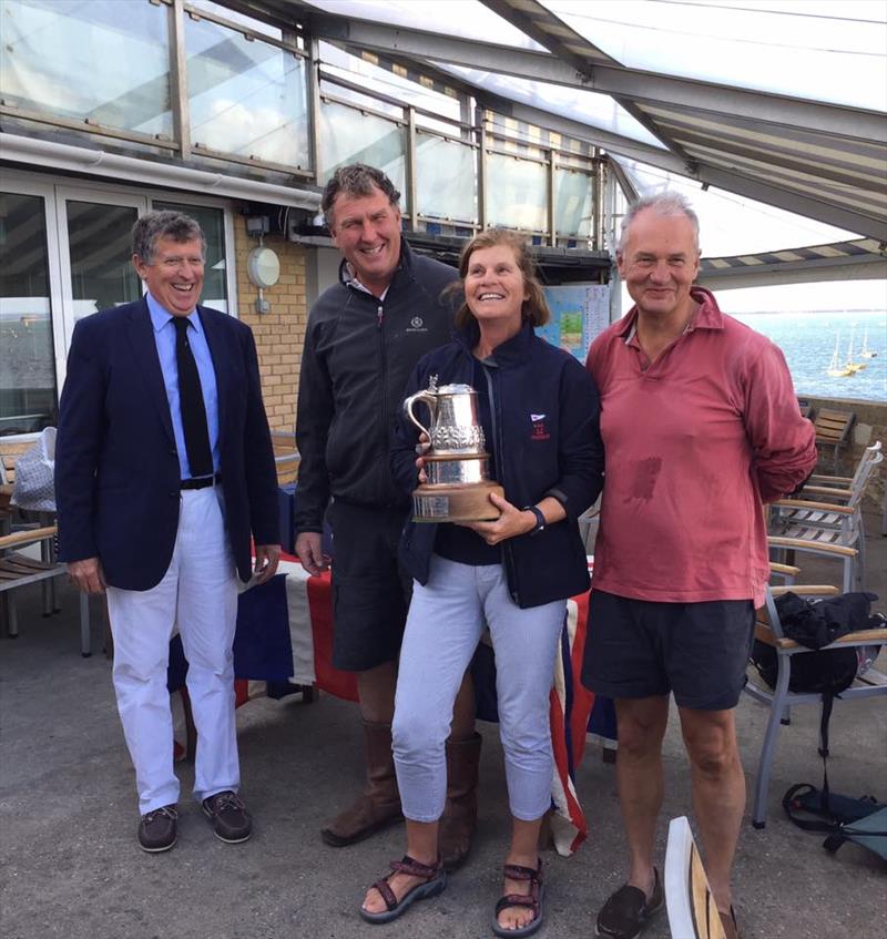 Bembridge late August / early September weekend keelboat racing photo copyright Jonathan Nainby-Luxmoore taken at Bembridge Sailing Club and featuring the Bembridge Redwing class