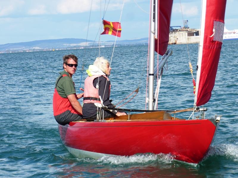 Bembridge late August / early September weekend keelboat racing photo copyright Mike Samuelson taken at Bembridge Sailing Club and featuring the Bembridge Redwing class