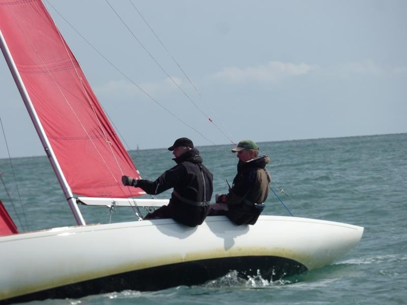 Bembridge late August / early September weekend keelboat racing photo copyright Mike Samuelson taken at Bembridge Sailing Club and featuring the Bembridge Redwing class