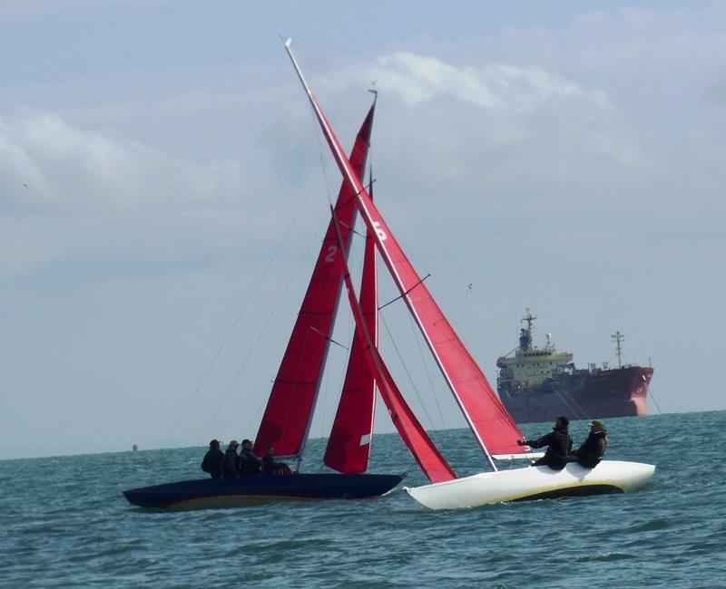 Bembridge late August / early September weekend keelboat racing photo copyright Mike Samuelson taken at Bembridge Sailing Club and featuring the Bembridge Redwing class