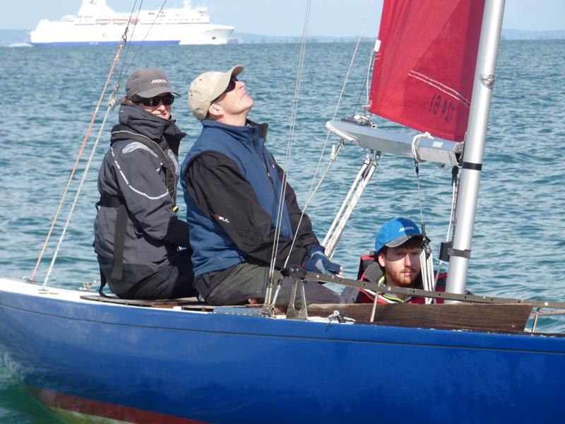 Bembridge late August / early September weekend keelboat racing photo copyright Mike Samuelson taken at Bembridge Sailing Club and featuring the Bembridge Redwing class