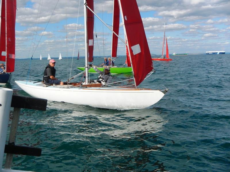 First races of the summer over the weekend for the Bembridge fleets photo copyright Mike Samuelson taken at Bembridge Sailing Club and featuring the Bembridge Redwing class