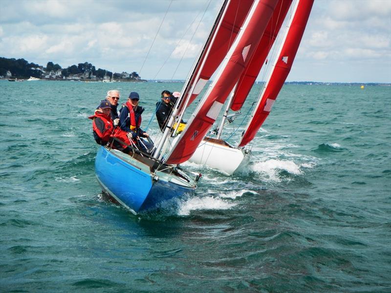 Bembridge Keelboat Racing photo copyright Mike Samuelson taken at Bembridge Sailing Club and featuring the Bembridge Redwing class