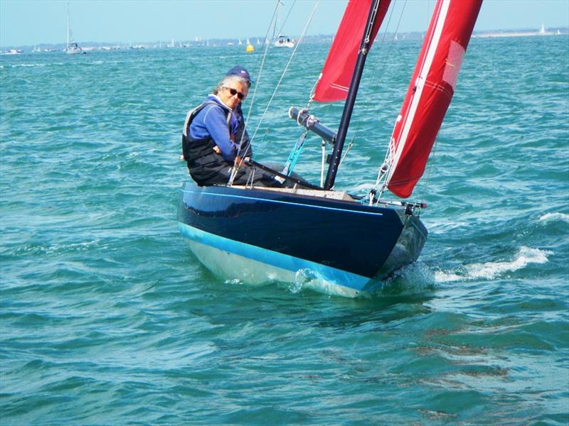 Blue Jay won the Campbell Trophy week prize photo copyright Mike Samuelson taken at Bembridge Sailing Club and featuring the Bembridge Redwing class