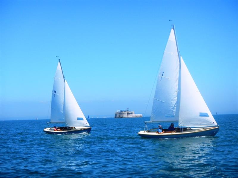 Bembridge One Design photo copyright Mike Samuelson taken at Bembridge Sailing Club and featuring the Bembridge Redwing class