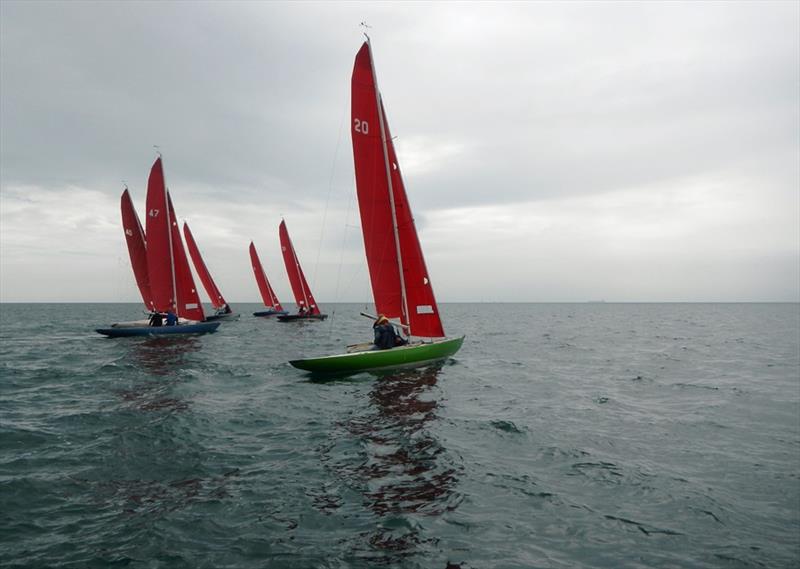 Bembridge Redwing early July racing photo copyright Mike Samuelson taken at Bembridge Sailing Club and featuring the Bembridge Redwing class