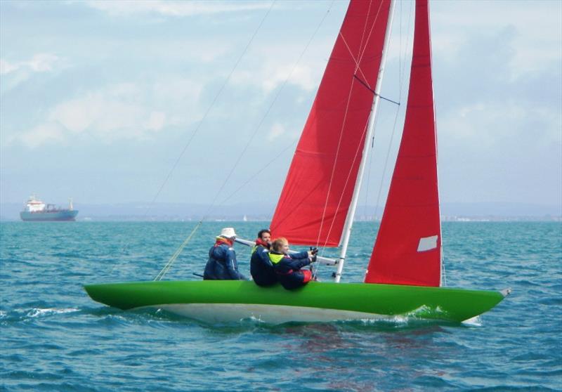 Bembridge Redwing early July racing photo copyright Mike Samuelson taken at Bembridge Sailing Club and featuring the Bembridge Redwing class