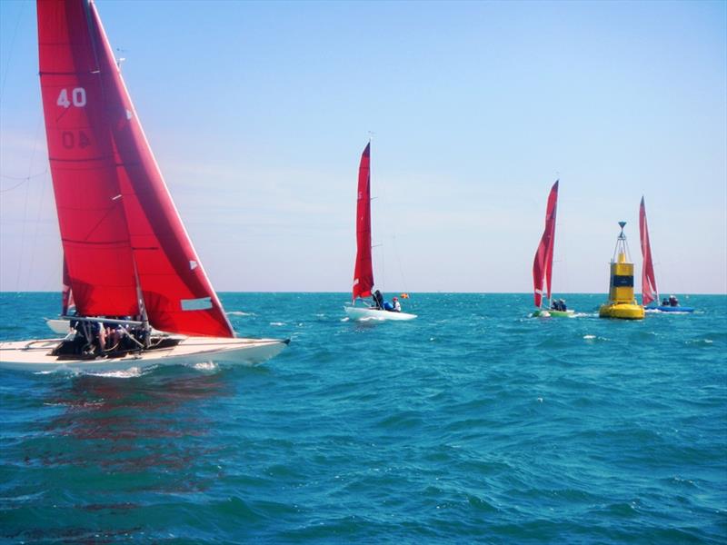 Bembridge Week 2021 photo copyright Mike Samuelson taken at Bembridge Sailing Club and featuring the Bembridge Redwing class