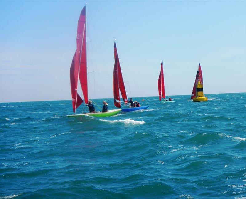 Bembridge Week 2021 photo copyright Mike Samuelson taken at Bembridge Sailing Club and featuring the Bembridge Redwing class