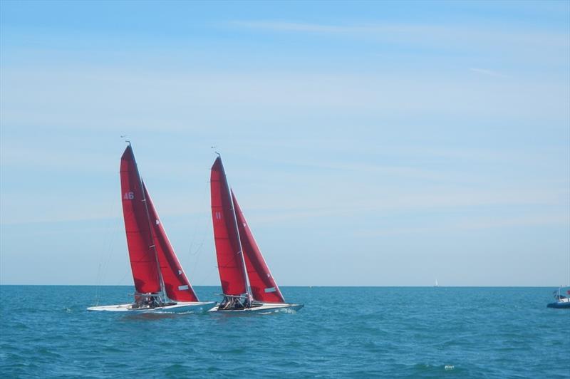 Bembridge Week 2021 photo copyright Mike Samuelson taken at Bembridge Sailing Club and featuring the Bembridge Redwing class