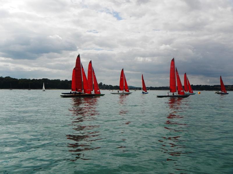 Bembridge late August keelboat racing photo copyright Mike Samuelson taken at Bembridge Sailing Club and featuring the Bembridge Redwing class