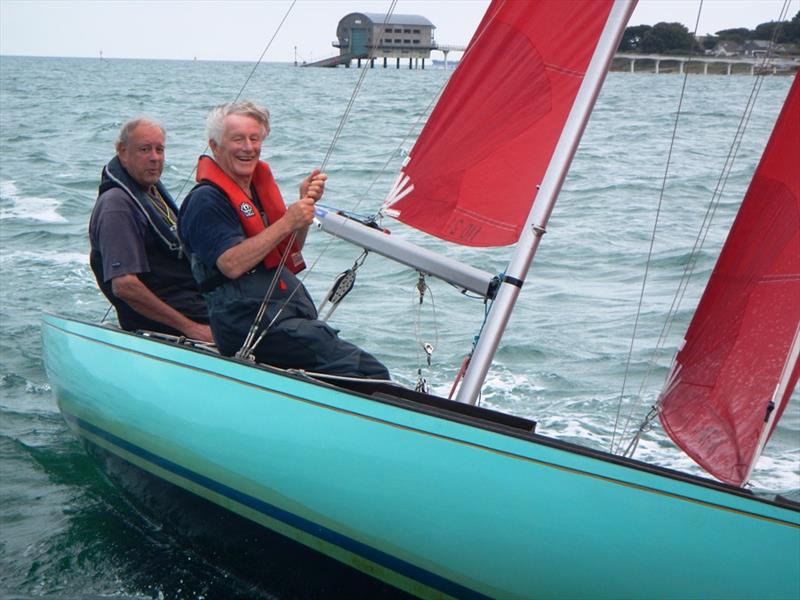 Bembridge late August keelboat racing photo copyright Mike Samuelson taken at Bembridge Sailing Club and featuring the Bembridge Redwing class