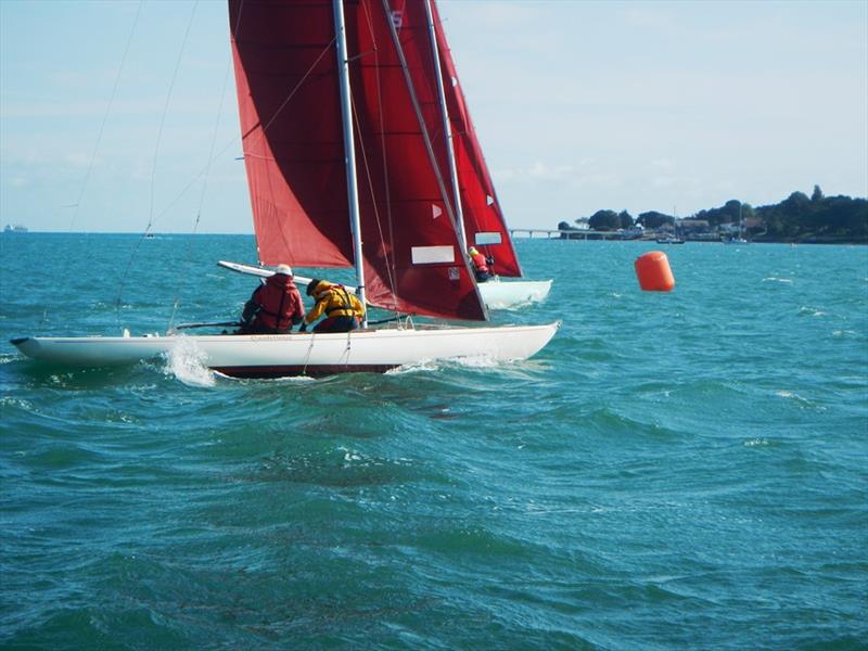 September sunshine for the Bembridge keelboats - photo © Mike Samuelson