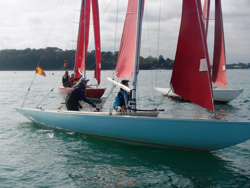 Final weekend of the 2021 Bembridge Keelboat Season photo copyright Mike Samuelson taken at Bembridge Sailing Club and featuring the Bembridge Redwing class