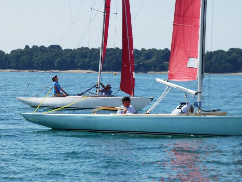 Enigma and Paroquet in the Bembridge SC Redwing & One-Design Racing Weekend (July 2018) - photo © Mike Samuelson