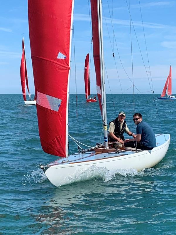 July racing for the Bembridge Redwings photo copyright Jessica Speare-Cole taken at Bembridge Sailing Club and featuring the Bembridge Redwing class
