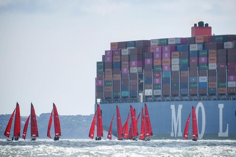 Cowes Week 2019 - Day 6 photo copyright Paul Wyeth / CWL taken at Cowes Combined Clubs and featuring the Bembridge Redwing class