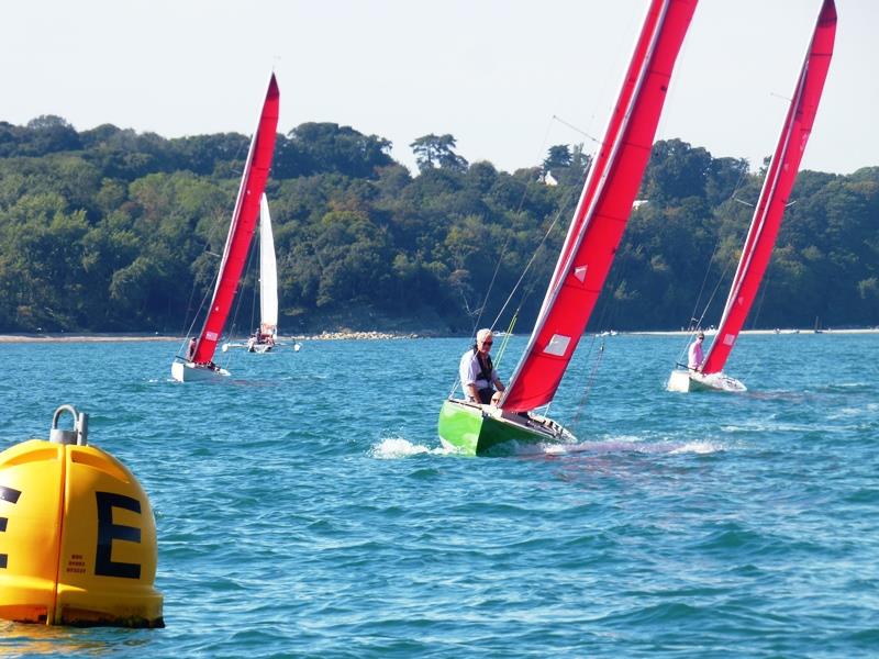 Velsheda Trophy, Off Season Points and Bart's Bash at Bembridge SC photo copyright Mike Samuelson taken at Bembridge Sailing Club and featuring the Bembridge Redwing class