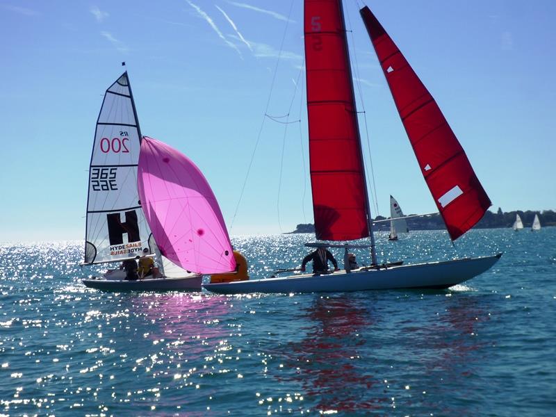 Velsheda Trophy, Off Season Points and Bart's Bash at Bembridge SC photo copyright Mike Samuelson taken at Bembridge Sailing Club and featuring the Bembridge Redwing class