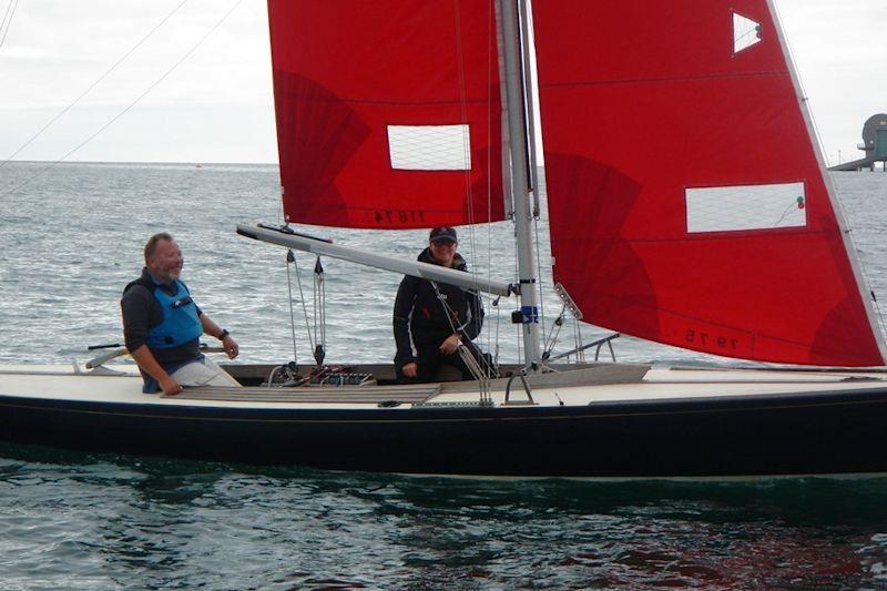 Bembridge SC Keelboat Racing in August 2021 photo copyright Mike Samuelson taken at Bembridge Sailing Club and featuring the Bembridge Redwing class