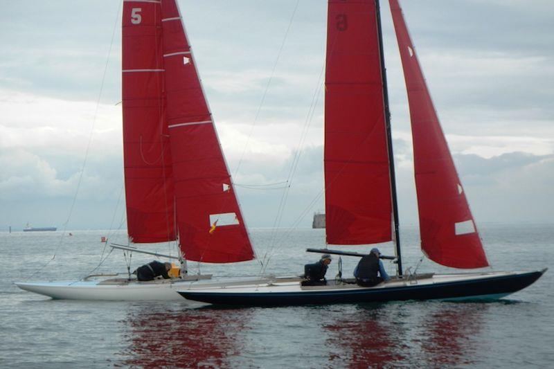 First weekend of the 2022 Bembridge Keelboat Season photo copyright Mike Samuelson taken at Bembridge Sailing Club and featuring the Bembridge Redwing class