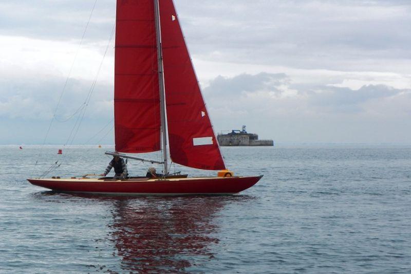 First weekend of the 2022 Bembridge Keelboat Season photo copyright Mike Samuelson taken at Bembridge Sailing Club and featuring the Bembridge Redwing class