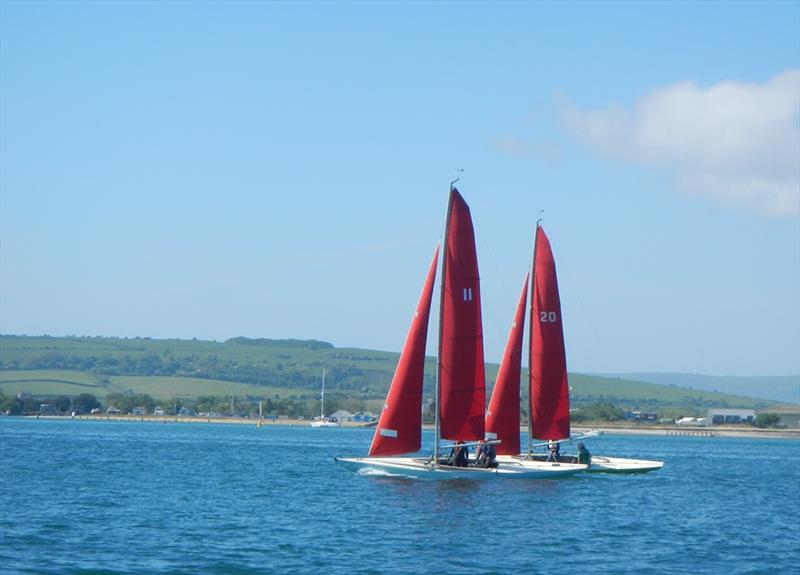 A weekend of two halves for the Bembridge keelboats - photo © Mike Samuelson