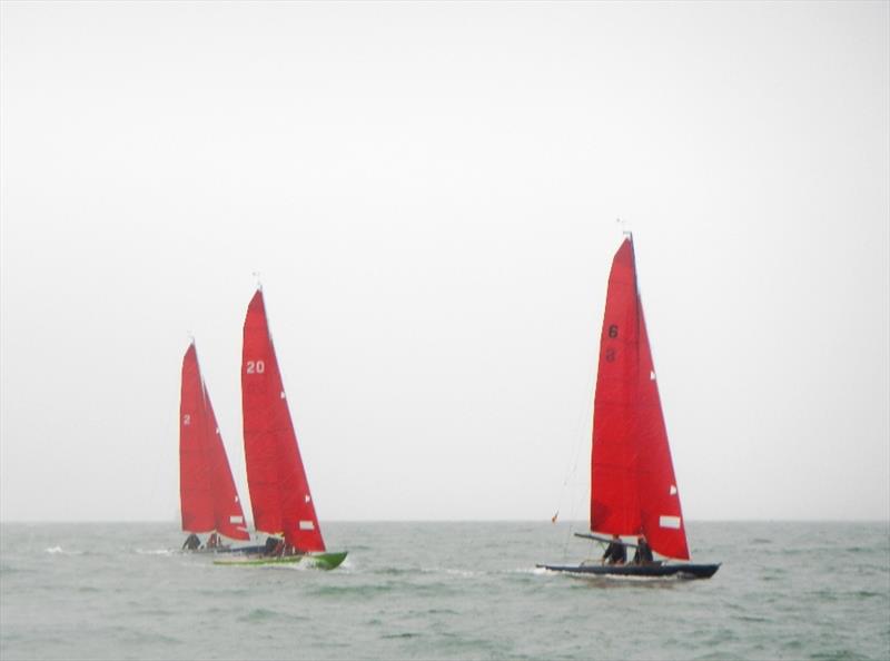 A weekend of two halves for the Bembridge keelboats photo copyright Mike Samuelson taken at Bembridge Sailing Club and featuring the Bembridge Redwing class
