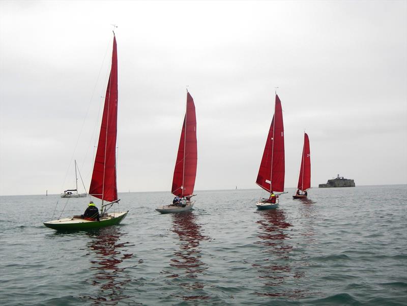 Bembridge SC Platinum Jubilee Weekend photo copyright Mike Samuelson taken at Bembridge Sailing Club and featuring the Bembridge Redwing class