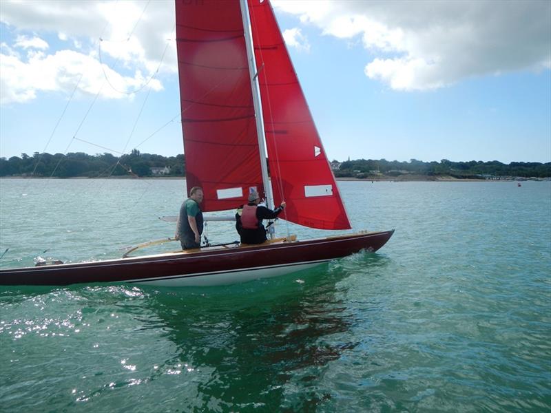 Bembridge SC Redwing & One-Design Weekend Racing photo copyright Mike Samuelson taken at Bembridge Sailing Club and featuring the Bembridge Redwing class