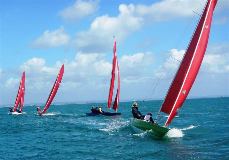 Bembridge SC Redwing & One-Design Weekend Racing photo copyright Mike Samuelson taken at Bembridge Sailing Club and featuring the Bembridge Redwing class