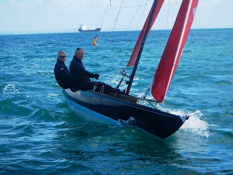 Bembridge SC Redwing & One-Design Weekend Racing photo copyright Mike Samuelson taken at Bembridge Sailing Club and featuring the Bembridge Redwing class