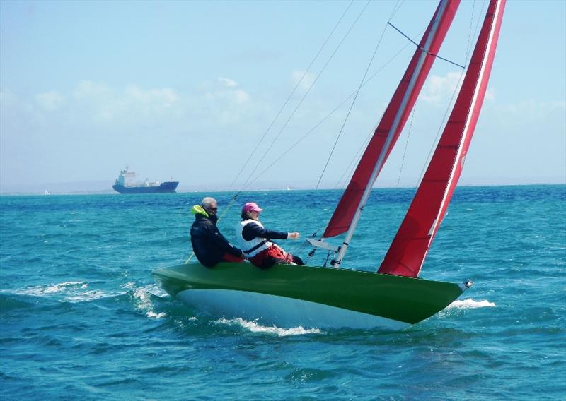 Bembridge SC Redwing & One-Design Weekend Racing photo copyright Mike Samuelson taken at Bembridge Sailing Club and featuring the Bembridge Redwing class