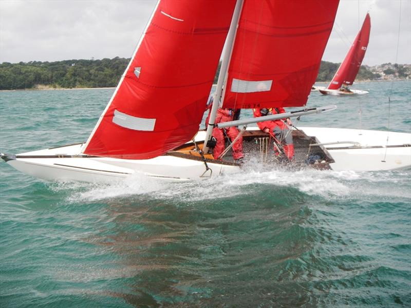 Cracking racing for the Bembridge Redwings on 24th & 25th June - photo © Mike Samuelson