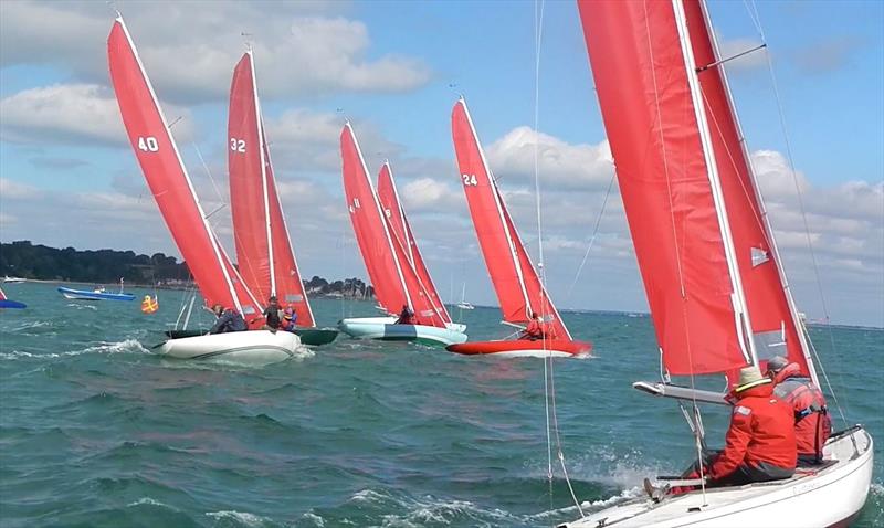 Sunshine and breeze for the Bembridge keelboats over the weekend - photo © Mike Samuelson