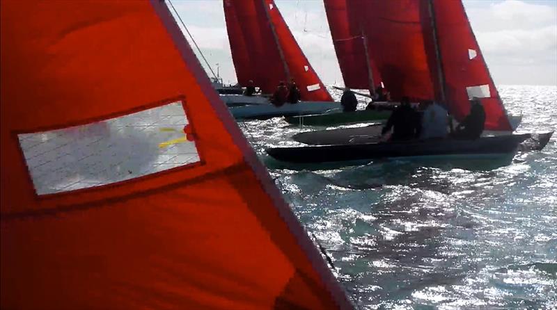 Bembridge keelboat racing over the weekend - photo © Mike Samuelson