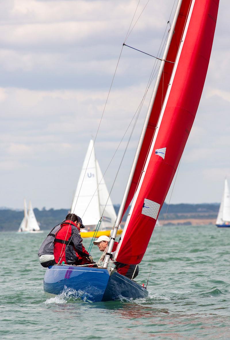 Cowes Week day 6 photo copyright Martin Augustus / www.sailingimages.co.uk taken at Cowes Combined Clubs and featuring the Bembridge Redwing class