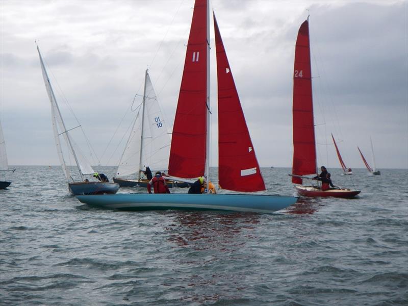 Bembridge Sailing Club Early May Bank Holiday Keelboat Racing photo copyright Mike Samuelson taken at Bembridge Sailing Club and featuring the Bembridge Redwing class