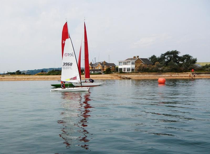 Bembridge SC Redwing & One-Design mid-June Racing photo copyright Mike Samuelson taken at Bembridge Sailing Club and featuring the Bembridge Redwing class