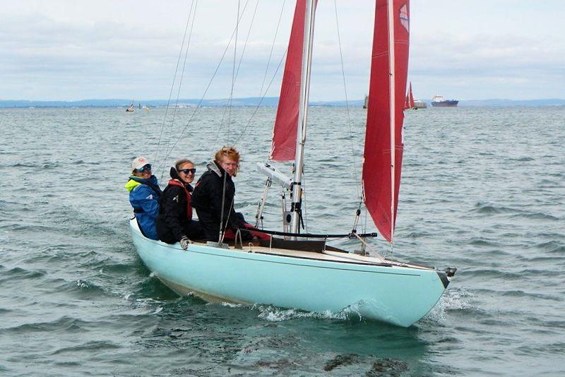 Bembridge July Weekend Keelboat racing photo copyright Mike Samuelson taken at Bembridge Sailing Club and featuring the Bembridge Redwing class