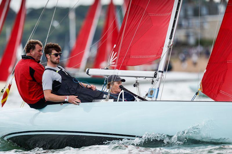 Enigma on day 7 of Cowes Week 2023 photo copyright Paul Wyeth / www.pwpictures.com taken at Cowes Combined Clubs and featuring the Bembridge Redwing class