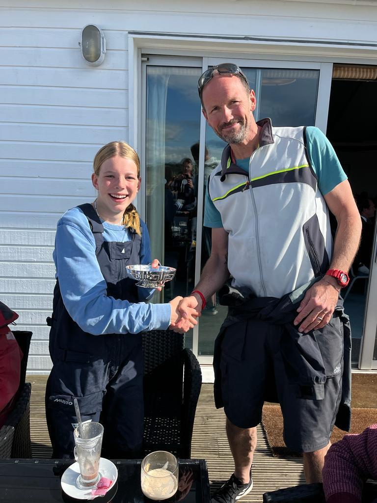 Bembridge SC Keelboat Racing - NP winner Annie Clegg - photo © Bembridge SC