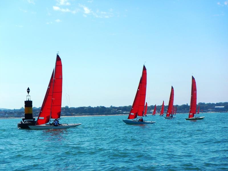 Bembridge Keelboat Racing - 7th - 13th August 2023 photo copyright Mike Samuelson taken at Bembridge Sailing Club and featuring the Bembridge Redwing class