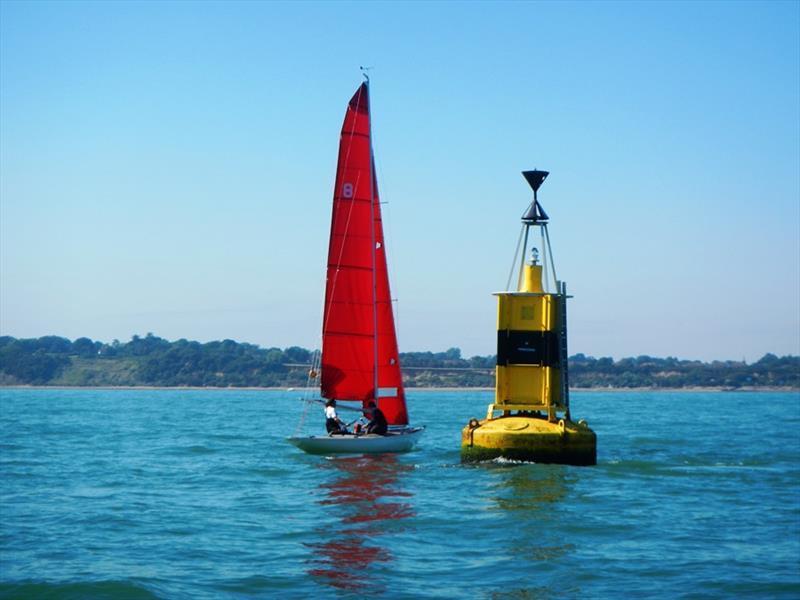 Bembridge Keelboat Racing - 7th - 13th August 2023 photo copyright Mike Samuelson taken at Bembridge Sailing Club and featuring the Bembridge Redwing class