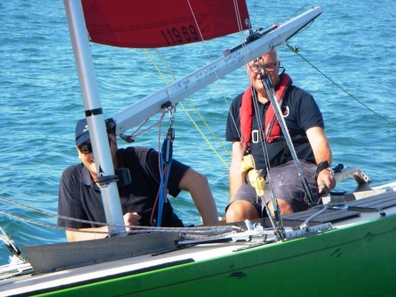 Bembridge Early September Weekend Keelboat Racing photo copyright Mike Samuelson taken at Bembridge Sailing Club and featuring the Bembridge Redwing class