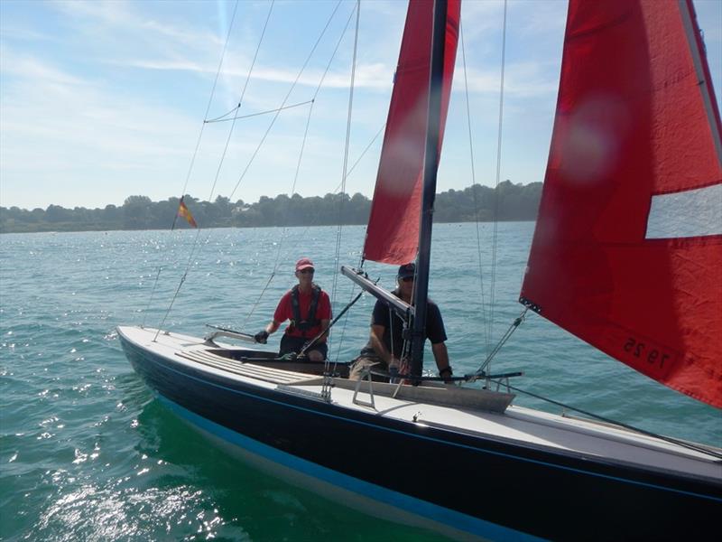 Bembridge Early September Weekend Keelboat Racing photo copyright Mike Samuelson taken at Bembridge Sailing Club and featuring the Bembridge Redwing class