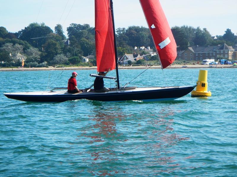 Bembridge Early September Weekend Keelboat Racing photo copyright Mike Samuelson taken at Bembridge Sailing Club and featuring the Bembridge Redwing class