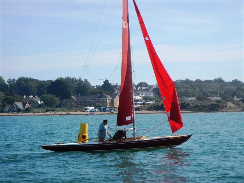 Bembridge Early September Weekend Keelboat Racing photo copyright Mike Samuelson taken at Bembridge Sailing Club and featuring the Bembridge Redwing class