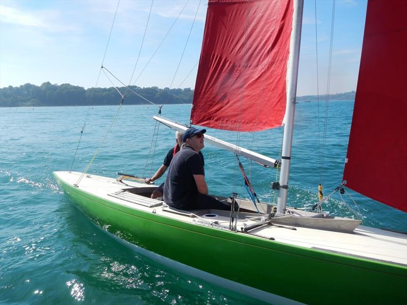 Bembridge Early September Weekend Keelboat Racing photo copyright Mike Samuelson taken at Bembridge Sailing Club and featuring the Bembridge Redwing class