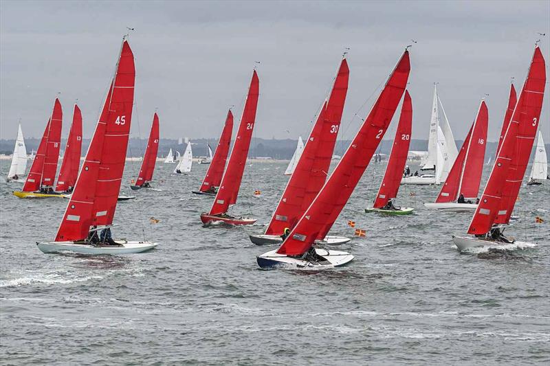 Redwing fleet on Day 2 of Cowes Week 2025 - photo © CWL / Paul Wyeth